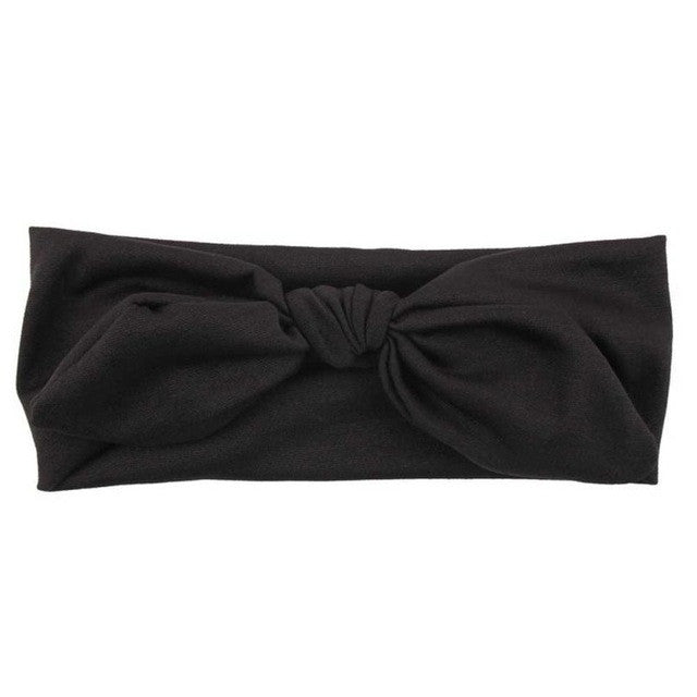 KANCOOLD Elastic Bow Hairband (Knotted)