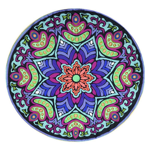 Mandala Tapestry Beach Blanket