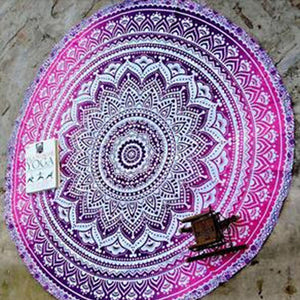 Mandala Tapestry Beach Blanket